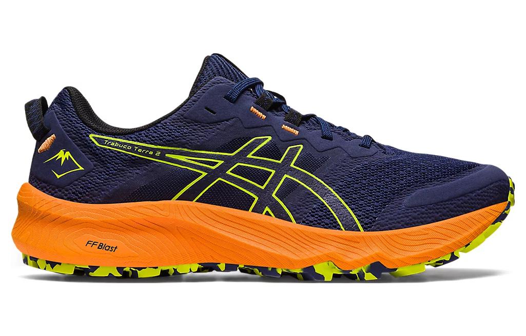 ASICS Trabuco Terra 2 'Deep Ocean Neon Lime' 1011B607-400