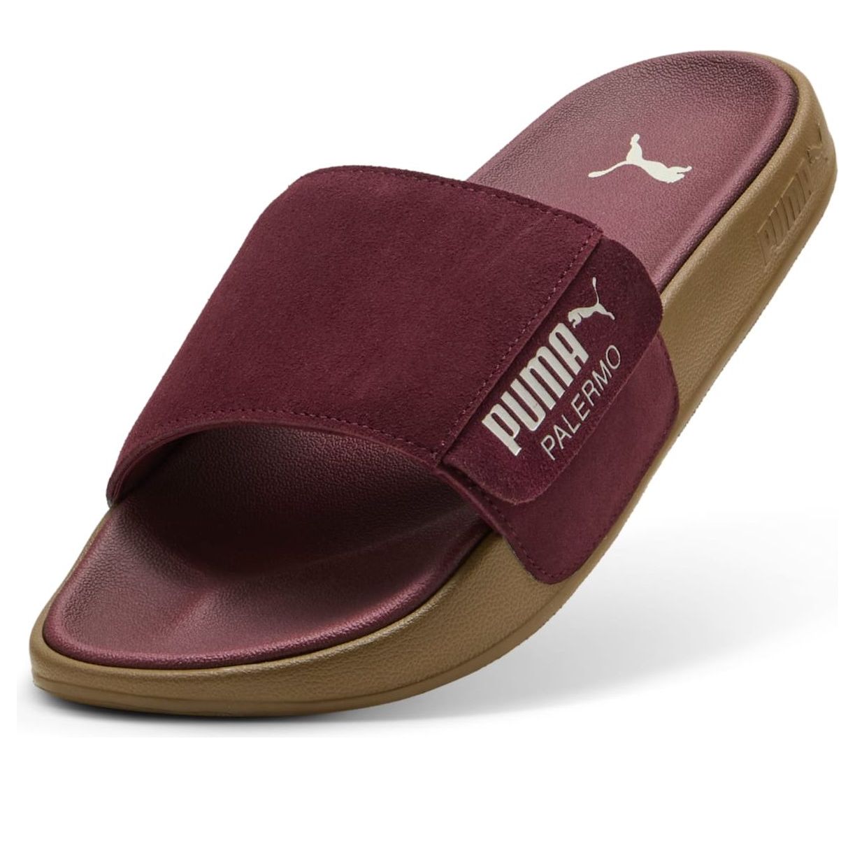 PUMA Leadcat 2.0 Palermo Foil Slides 'Ruby Shimmer' 399041-08