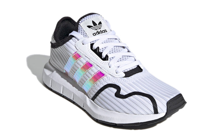 (GS) adidas Swift Run X J 'White Iridescent' FY4778