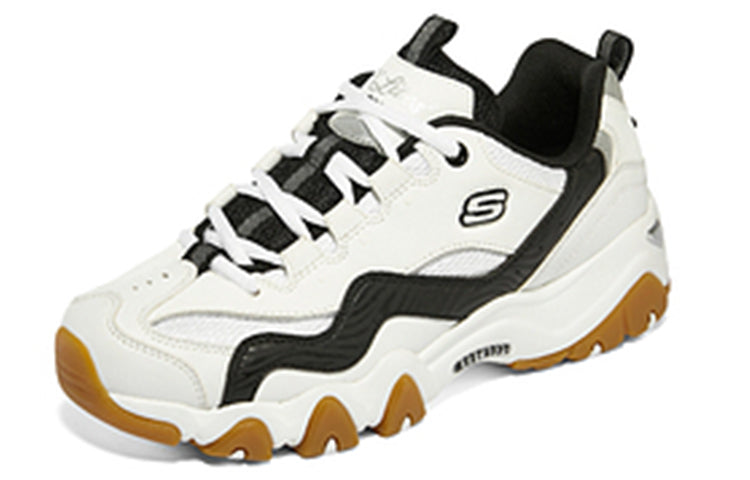 (WMNS) Skechers D'Lites 2.0 'Black White' 896087-WBK