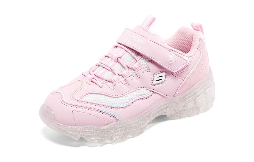 (GS) Skechers Ice Dlites 'Pink' 303907L-PKMT