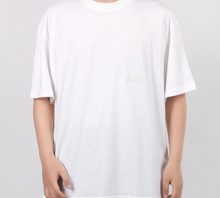 PUMA Casual Sports Solid Color Breathable Short Sleeve White 598523-02