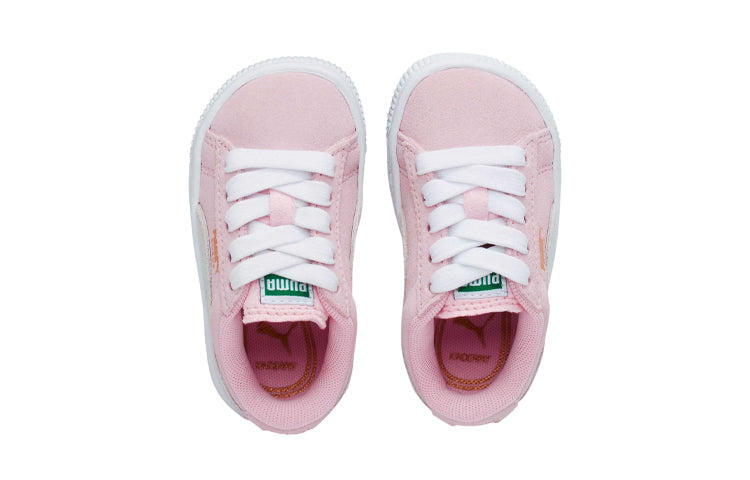 (TD) PUMA Suede Toddler Pink/White 353636-52
