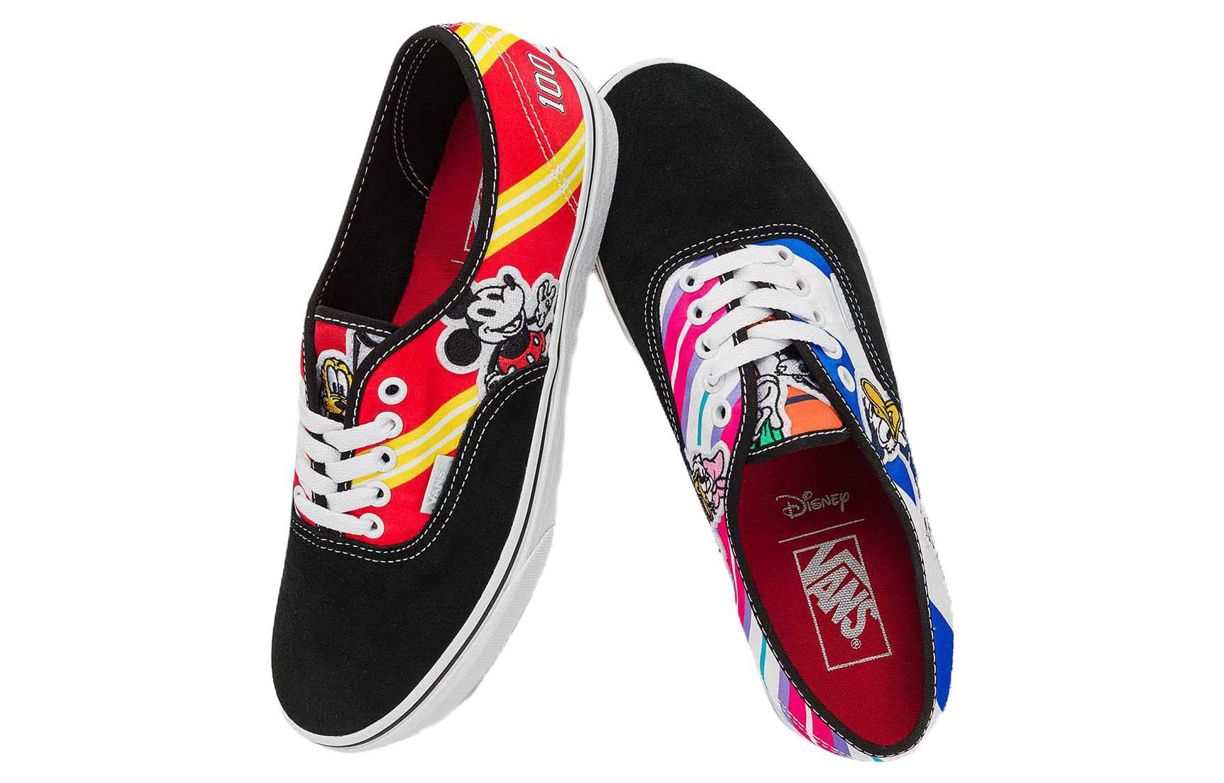 Vans X Disney Authentic 100th Anniversary 'Black Multi' VN0009PV448