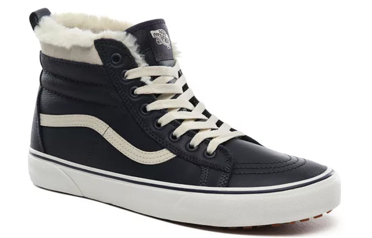 Vans SK8-HI MTE Leather Paris Night Navy 'Black White' VN0A4BV7TUF