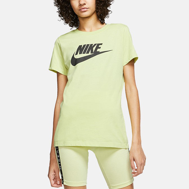 (WMNS) Nike SPORTSWEAR ESSENTIAL Short Sleeve Gray BV6170-367