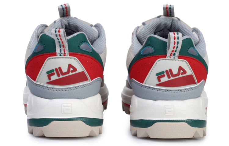 (WMNS) FILA Casual Style Collaboration Low-Top Sneakers Brown/Red/Green 1RM01136_236