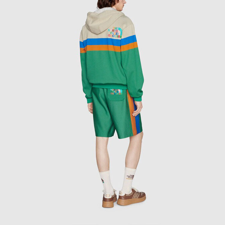Gucci x The North Face Nylon Shorts 'Green' 676596-XJDWQ-3334
