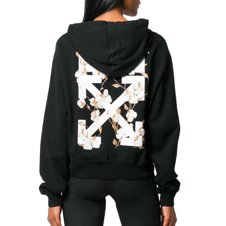 (WMNS) Off-White Diagonal Arrows Print Black OWBB016R190030431001