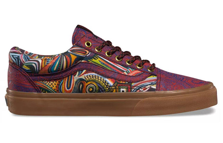 Zio Ziegler x Vans Unisex Otw Gallery Old Skool Sneakers Multicolor VN0A38G1NJZ