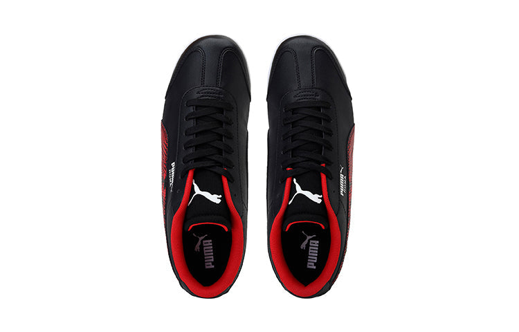 (GS) PUMA Scuderia Ferrari Roma Running Shoes Black/Red/White 339973-04