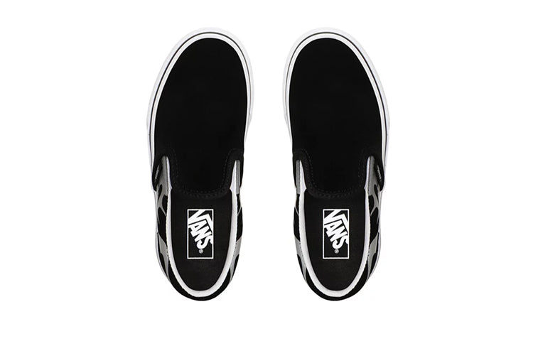 (PS) Vans Suede Flame Classic Slip-on 'Black' VN0A4BUTWKJ