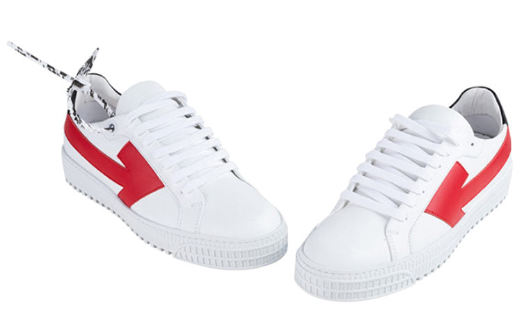 Off-White FashionCasual Shoes White/Red OWOMIA177R21LEA001BAS