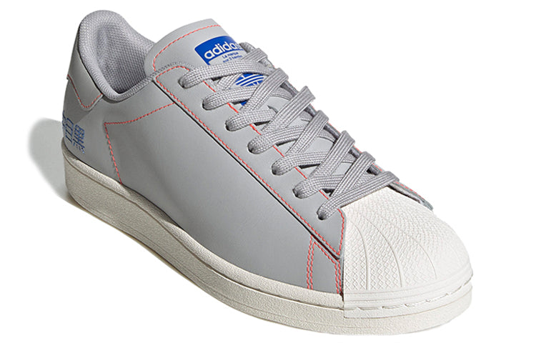 adidas Superstar Pure 'Embroidered Katakana - Grey Chalk' FV2834