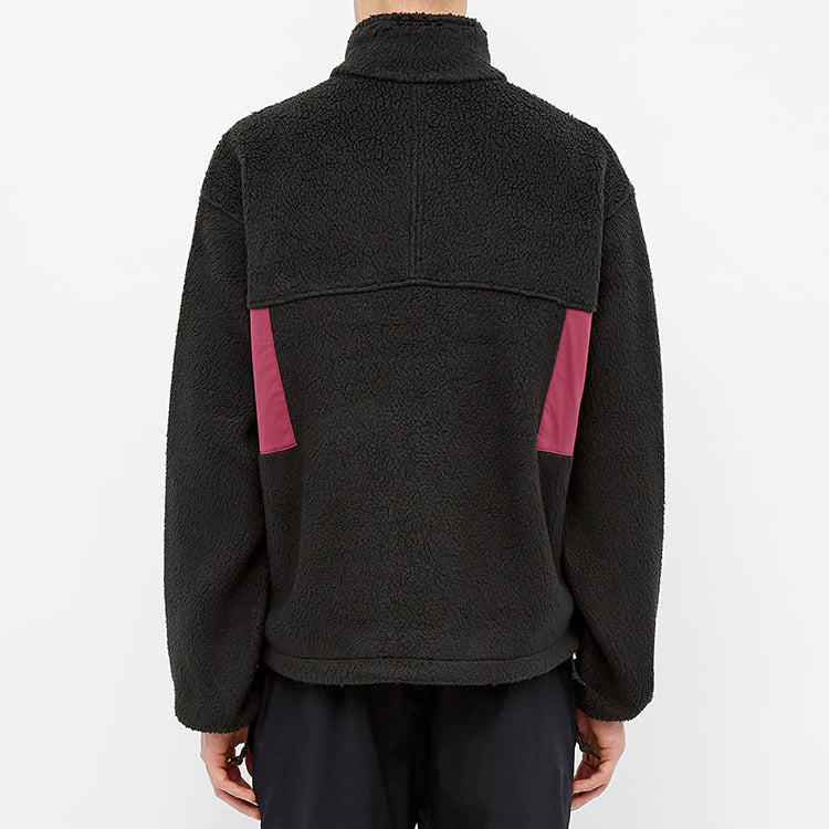Nike ACG Colorblock Athleisure Casual Sports Stay Warm Fleece Stand Collar Jacket Black CT2949-010