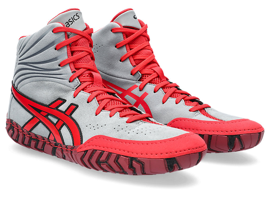 ASICS Aggressor 5 'White Red' 1081A048-020