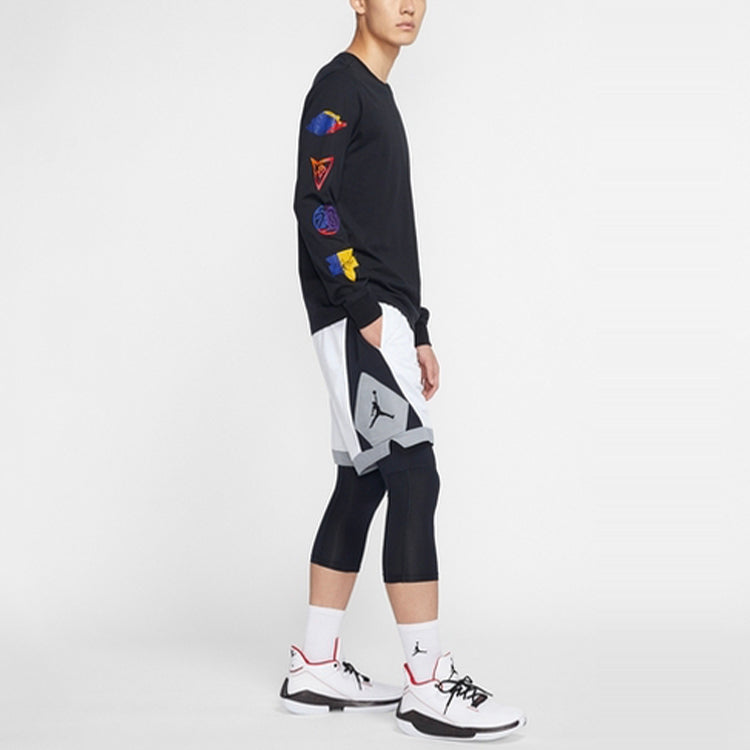 Air Jordan Jumpman Diamond Shorts For Men White DA6792-100