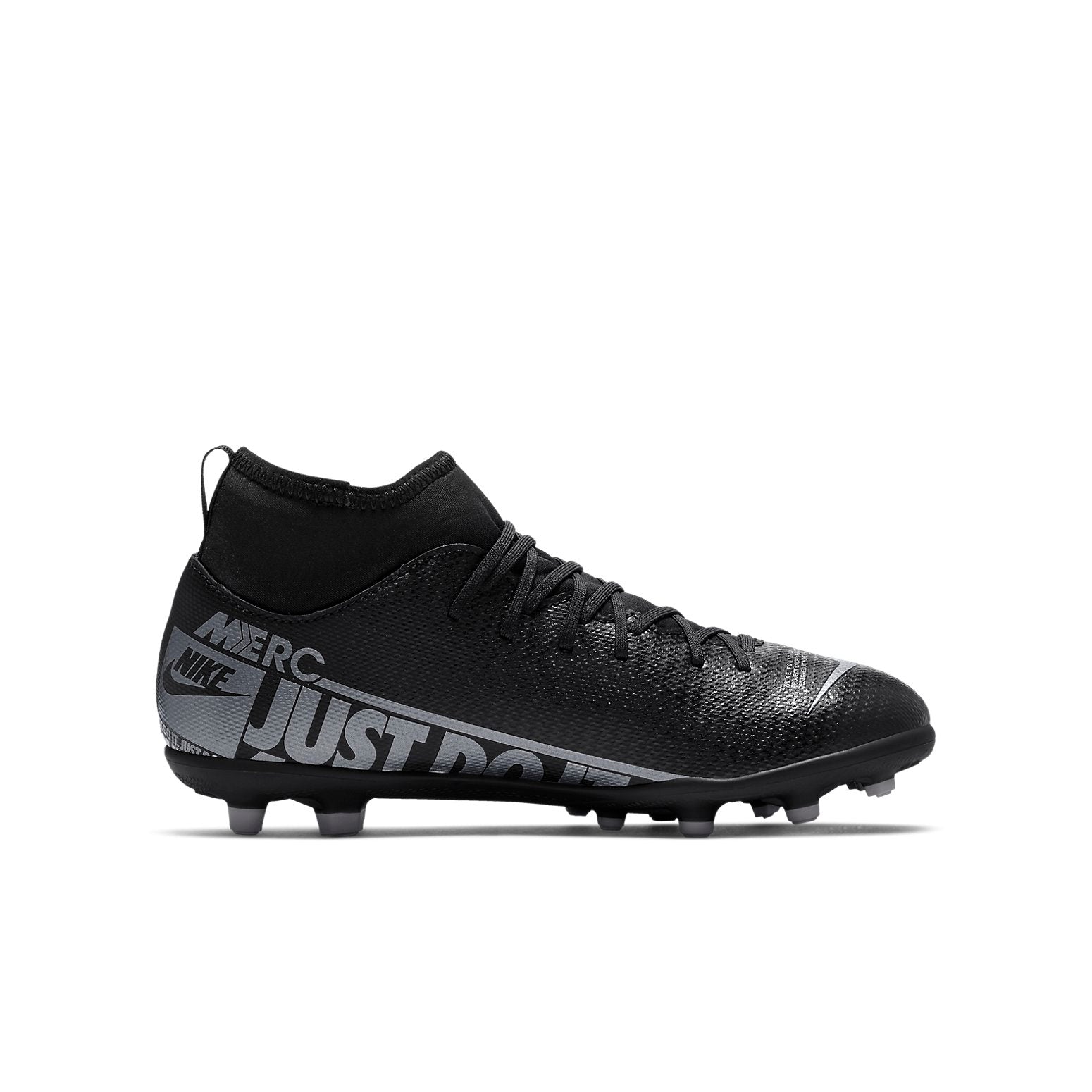(GS) Nike JR Mercurial Superfly 7 Club MG 'Black White' AT8150-001