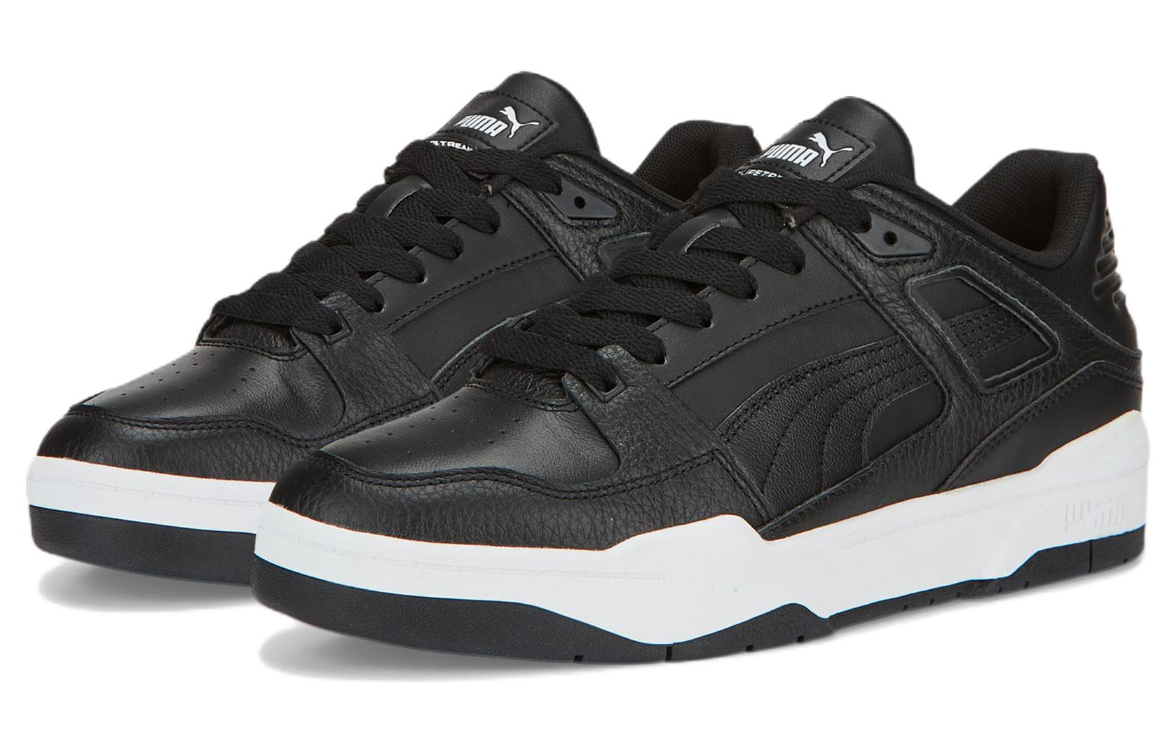 PUMA Slipstream Leather 'Black White' 387544-03