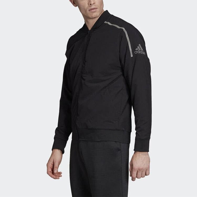 adidas M zne bmbr wvn Sports Stand Collar Jacket Black EB5221