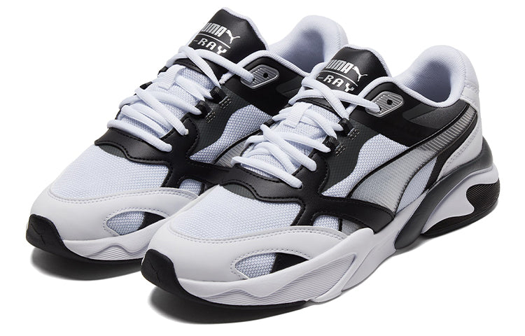 PUMA Unisex X-Ray Millenium Casual Shoes Black/White 375999-12