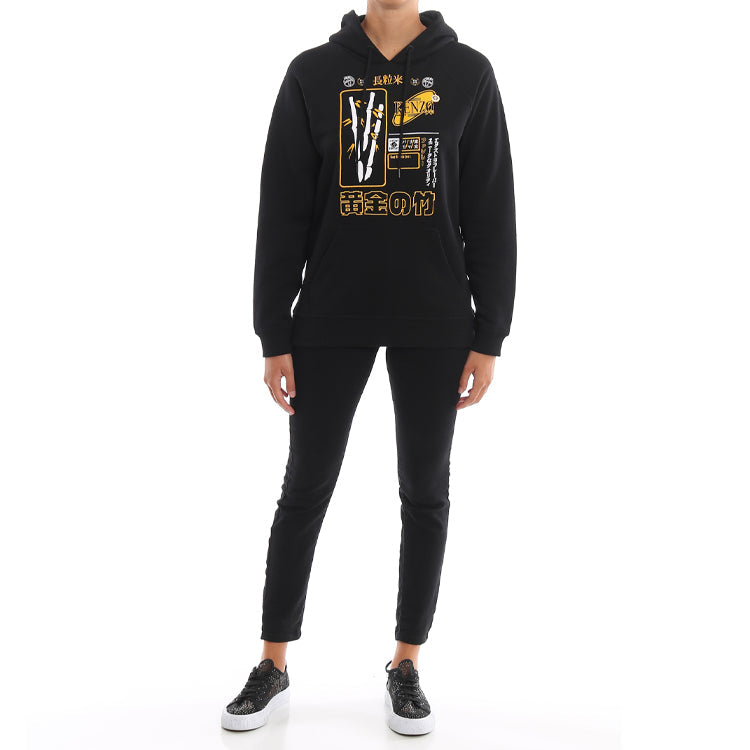 KENZO Embroidery Cotton Black F96-2SW764-962-99