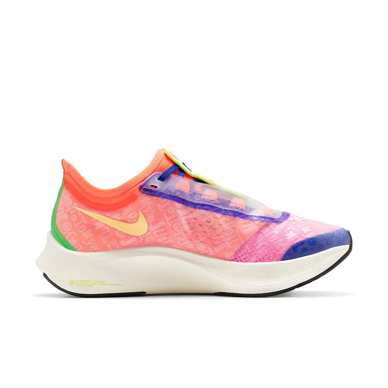 (WMNS) Nike Zoom Fly 3 Red/Blue/Green CZ8701-378