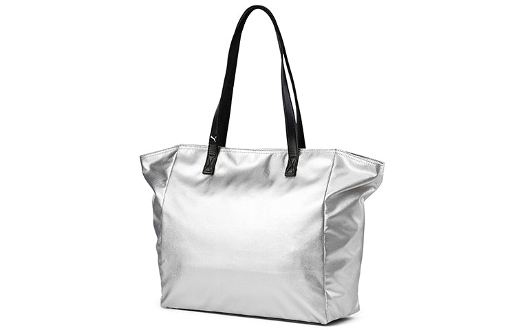 (WMNS) PUMA Prime Large X-mas Shopper Bag 'Sliver Black' 076596-02