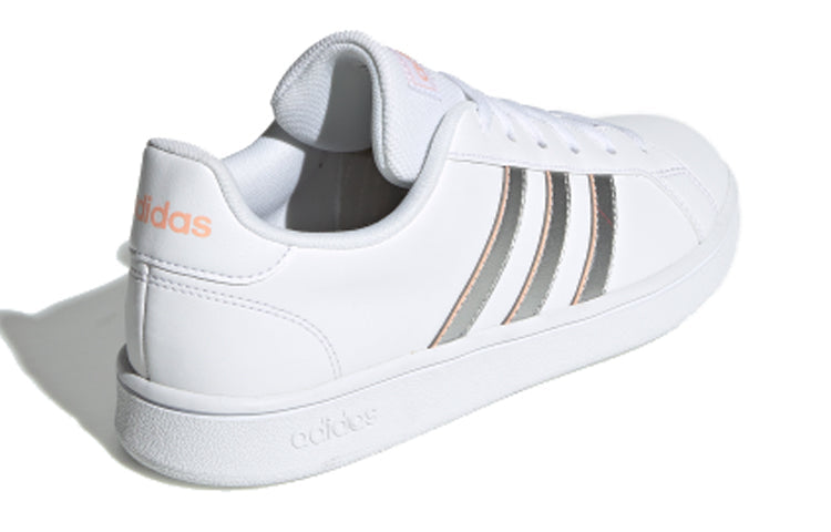 (WMNS) adidas neo Grand Court Base 'White Silver Pink' EG5949