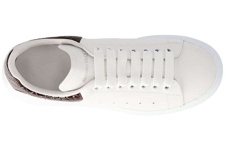 Alexander McQueen Oversized Sneaker 'Brown Crocodile' 625162WHYB89027