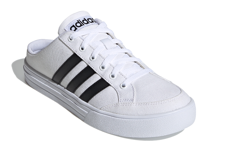 adidas VS Set Mule 'White Black' FX4849