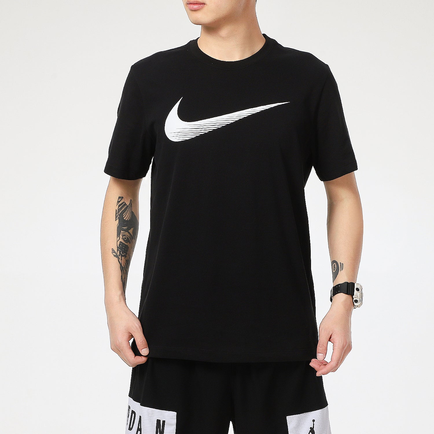 Nike MENS Casual Sports Short Sleeve Black CZ9725-010