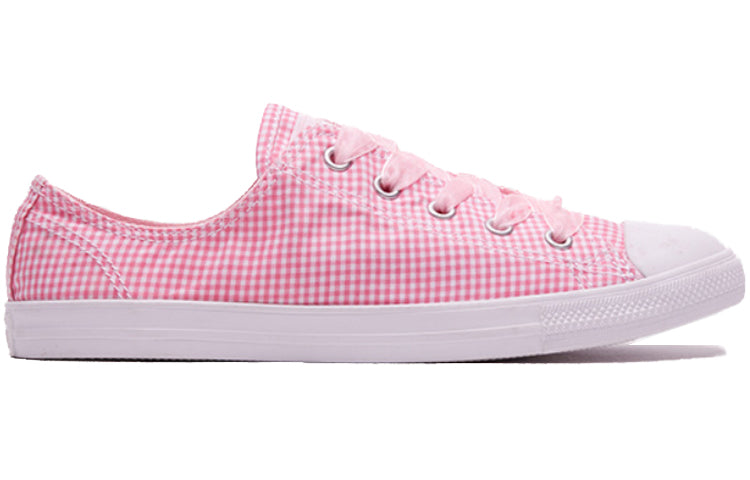 (WMNS) Converse Chuck Taylor All Star Dainty Low 'Pink Plaid' 560832C