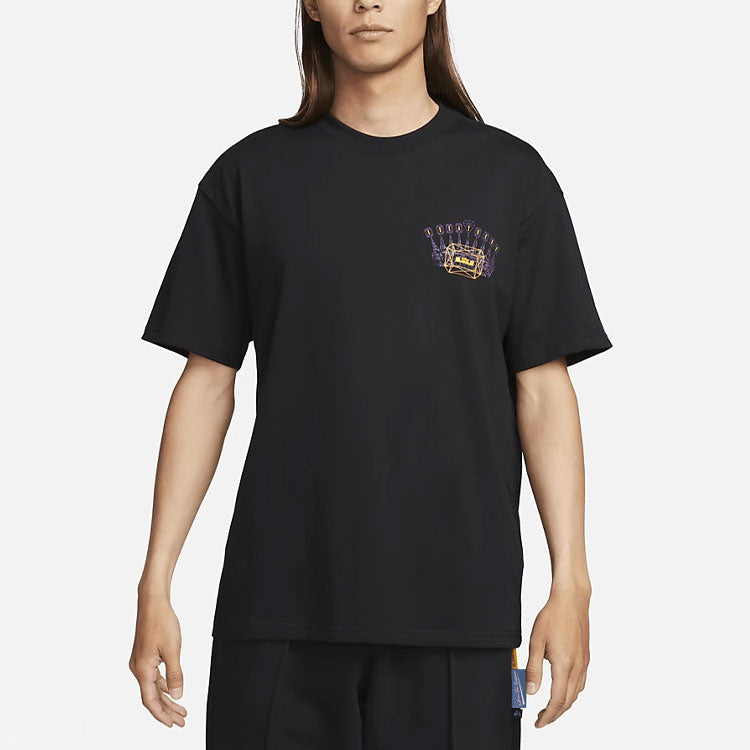 Nike Performance LBJ T-Shirt 'Black' FJ2351-010