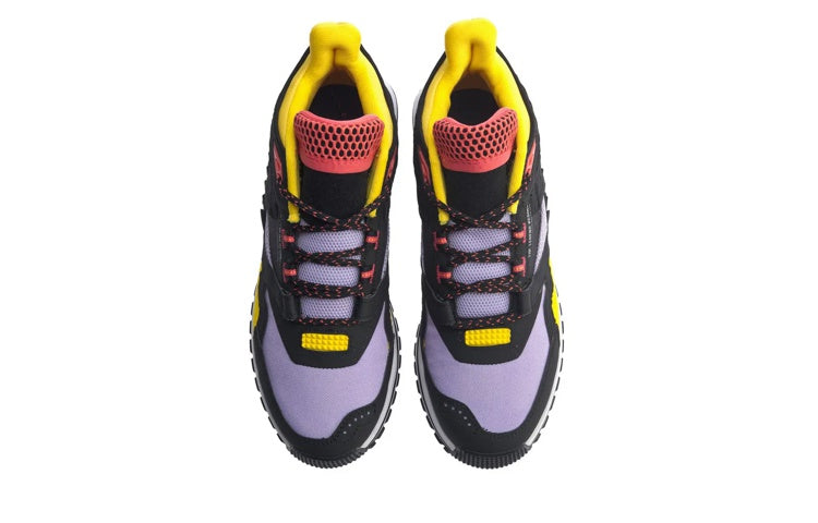 (WMNS) Li-Ning 001 T1000 Winter Mid 'Yellow Purple' AGLP094-1