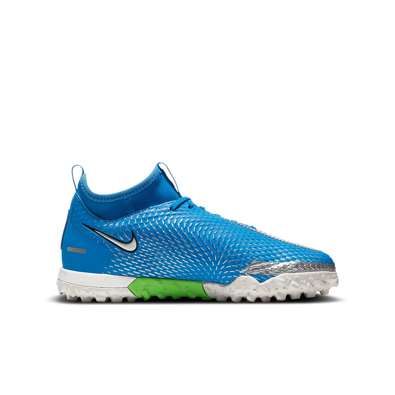 (GS) Nike Phantom GT Academy DF TF 'Blue Silver' CW6695-400