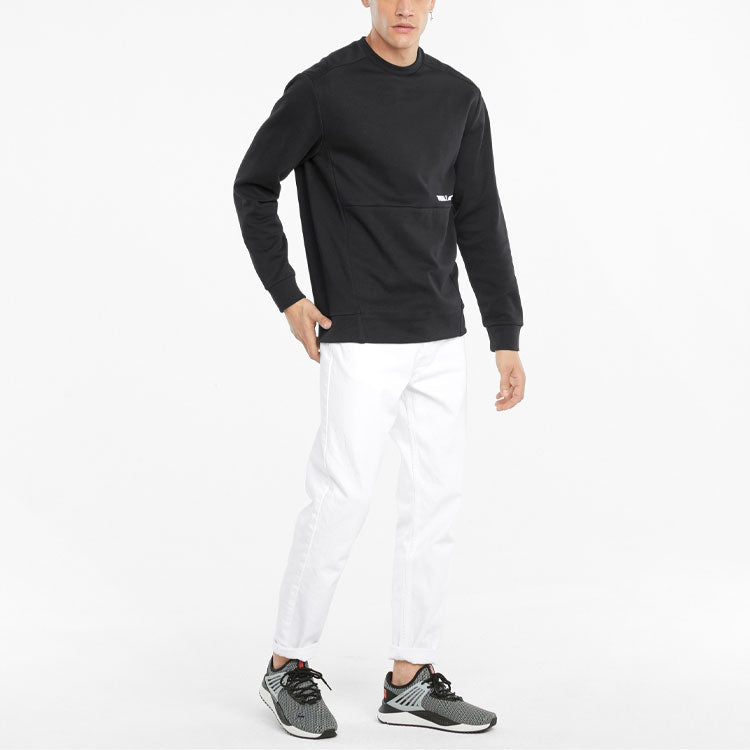 PUMA Winterized Crew Logo 'Black' 846545-01