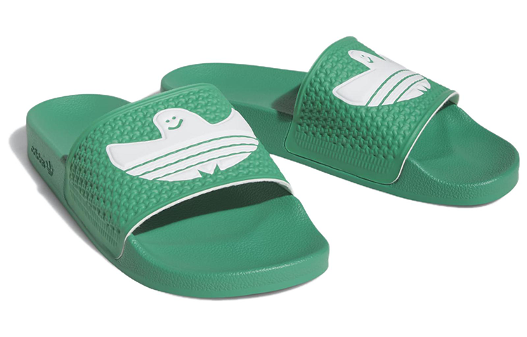 adidas Shmoofoil Slides 'Semi Court Green' HQ2033