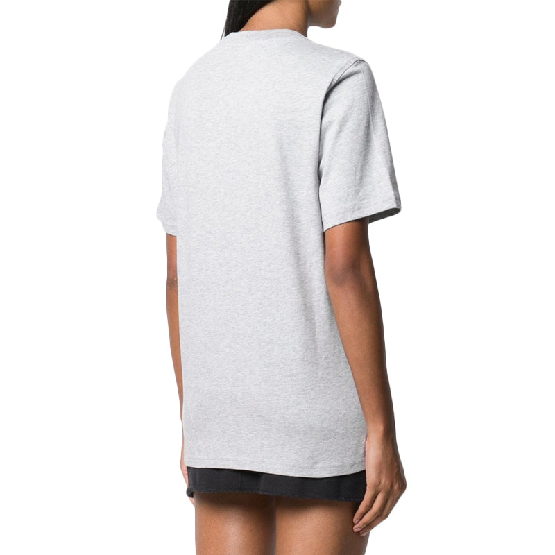McQ Alexander McQueen Printing Pattern Round Neck Short Sleeve Gray 583304-RPR15-1225