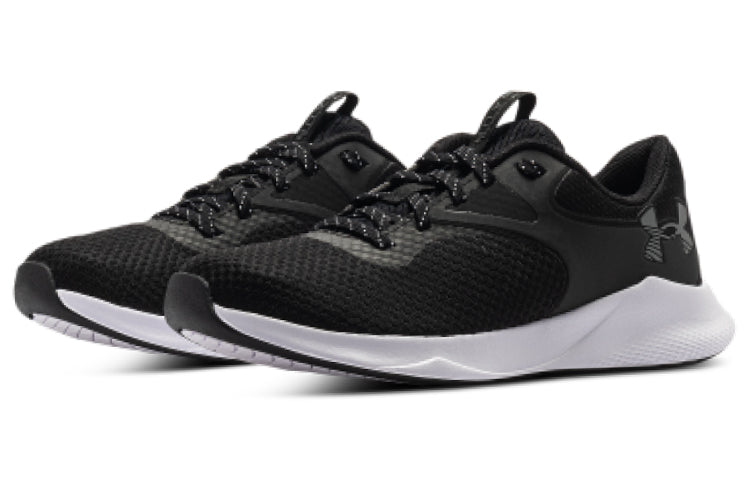 (WMNS) Under Armour Charged Aurora 2 'Black Metallic Warm Silver' 3025060-001