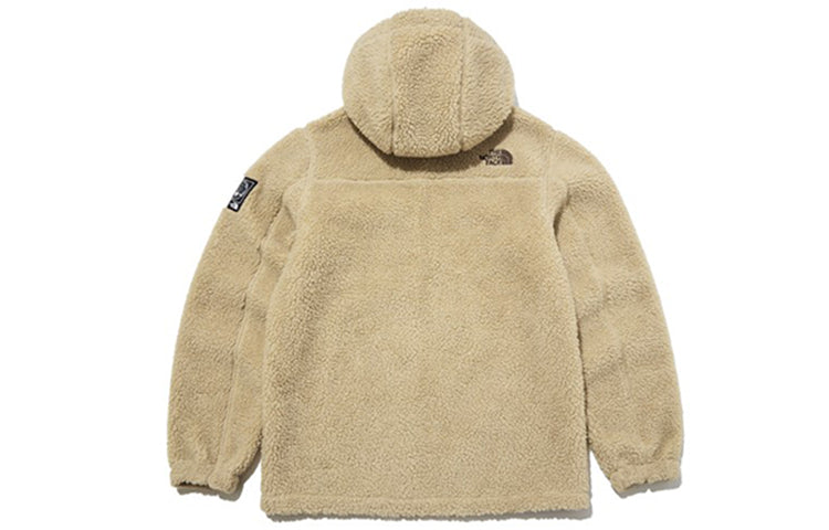 THE NORTH FACE Hood Fleece Eco Jacket 'Brown' NJ4FL57B