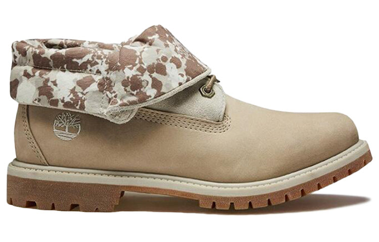 (WMNS) Timberland Roll Top Wide-Fit Boots 'Wheat Brown' A27MY