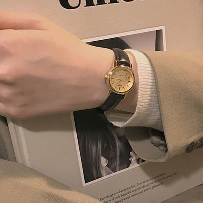CASIO Female DRESS Japan / South Korea Fashion Gold Analog LTP-1095Q-9A