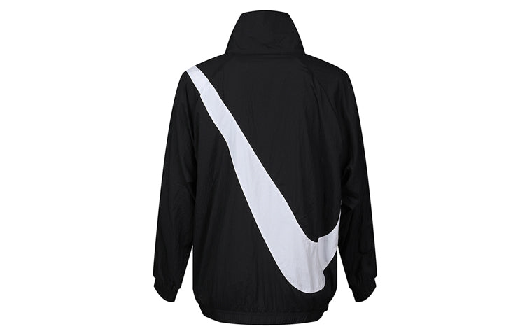 (WMNS) Nike Big Swoosh Jacket 'Black White' DA0981-010