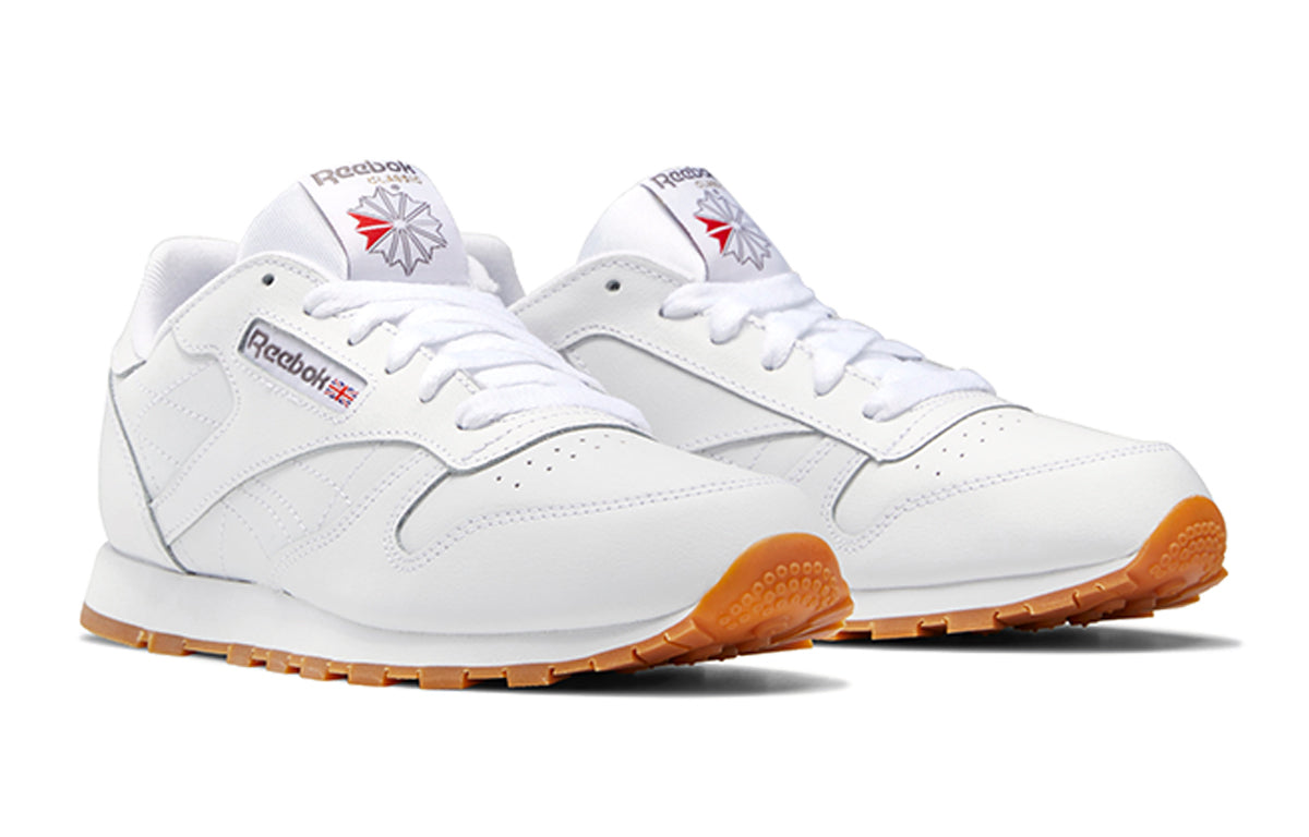 (GS) Reebok Classic Leather J 'White Gum' V69624