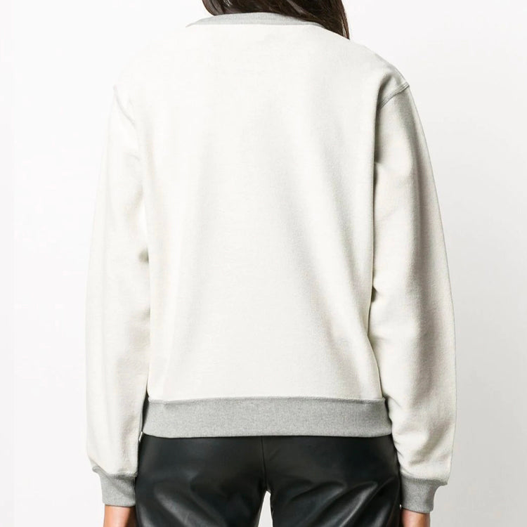 (WMNS) LOEWE FW20 Embroidery Logo Round Collar Female Grey S359341X95-1440