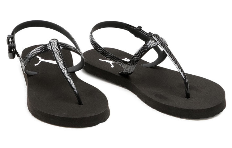 (WMNS) PUMA Cozy Sandal Sandals Black 375212-01