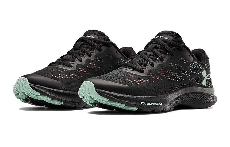 (GS) Under Armour Charged Bandit 6 'Black Mint' 3023922-001