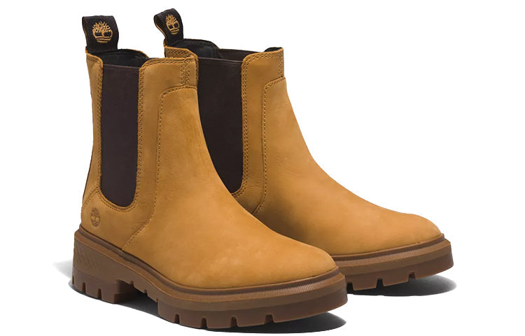 (WMNS) Timberland Cortina Valley Ankle Boot 'Wheat Nubuck' A5VAG231