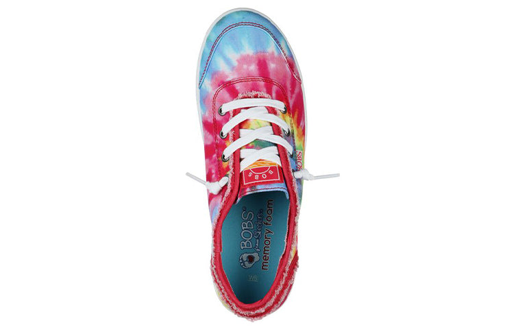 (WMNS) Skechers Bob's B Cute Low-Top Sneakers Red/Blue/Yellow 113146-MLT